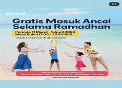 Masuk Ancol Gratis Selama Ramadhan